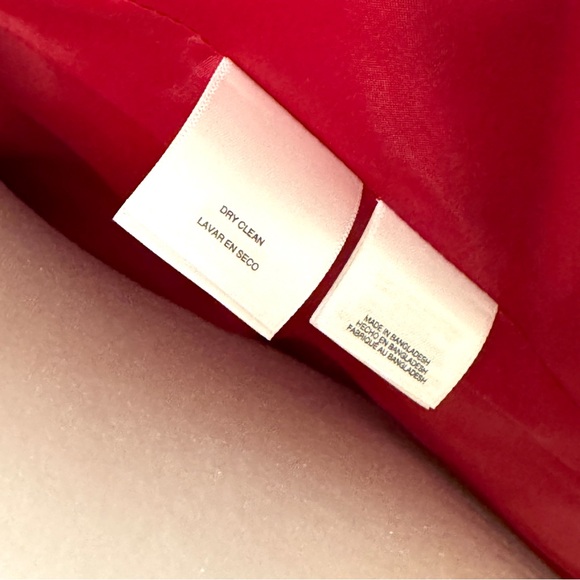 Le Suit Women's Red Jacket Blazer With Hook and Eye Closure Sz 16 NWT - Picture 12 of 15